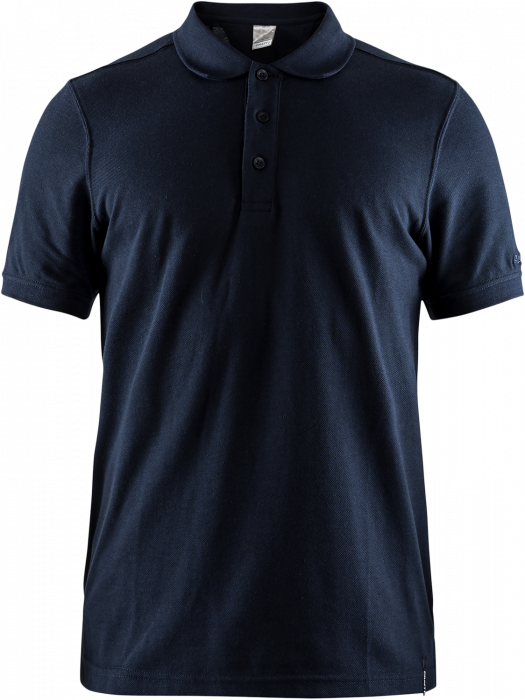 Craft - Casual Polo Pique M - Marinblå