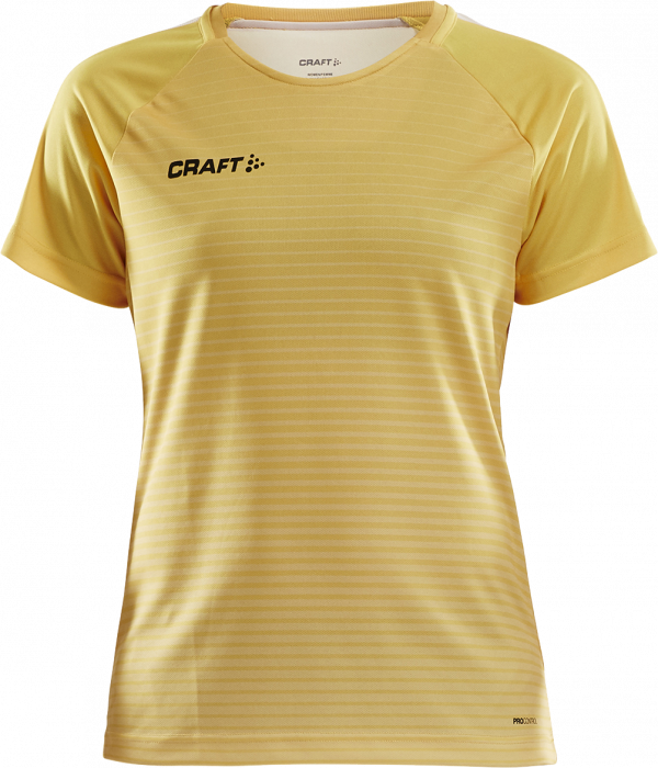 Craft - Pro Control Stripe Jersey Woman - Gul