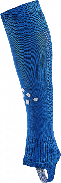 Craft - Pro Control Solid W-O Foot Socks - Blå & hvid
