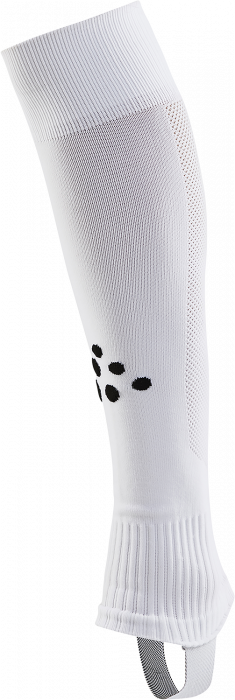 Craft - Pro Control Solid W-O Foot Socks - Branco & preto
