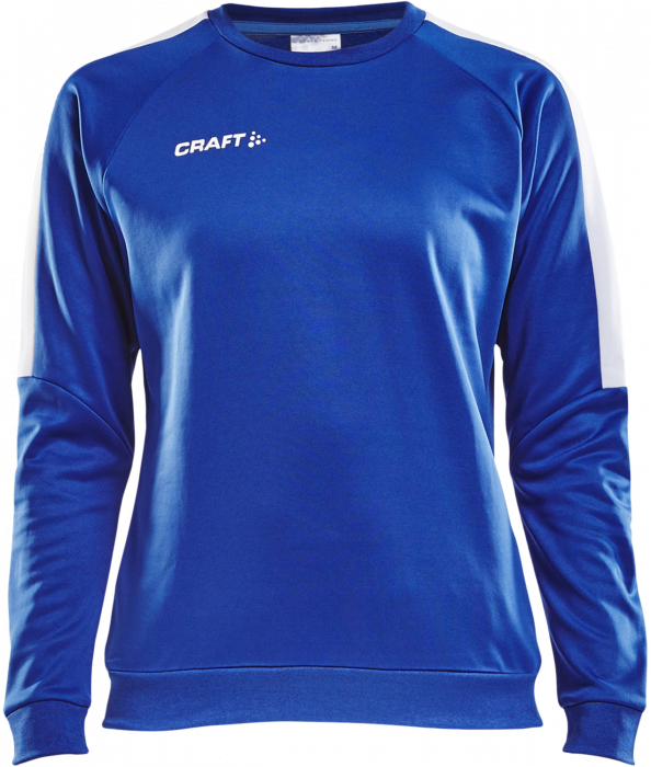 Craft - Progress R-Neck Sweather Women - Azul & branco
