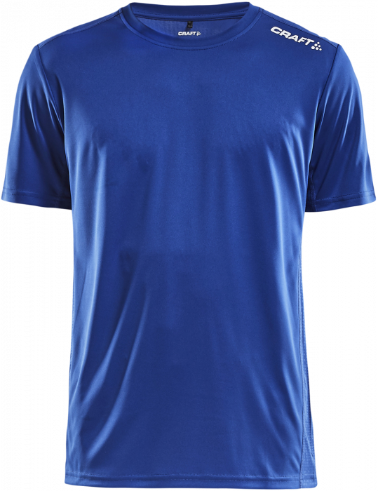 Craft - Rush Ss Tee Men - Royal Blue & vit