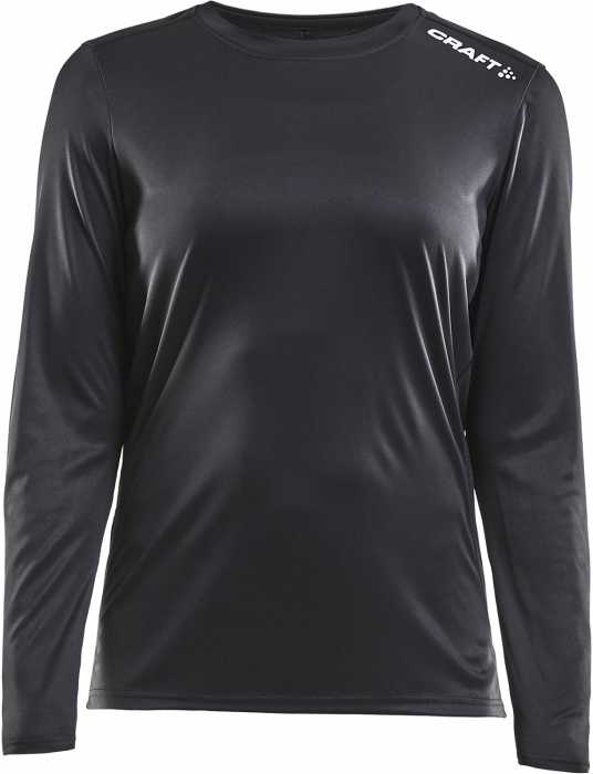 Craft - Rush Ls Tee Women - Schwarz & weiß