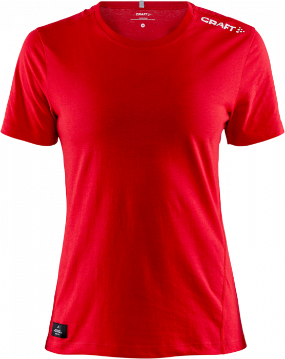 Craft - Community Mix Ss Tee Dame - Röd