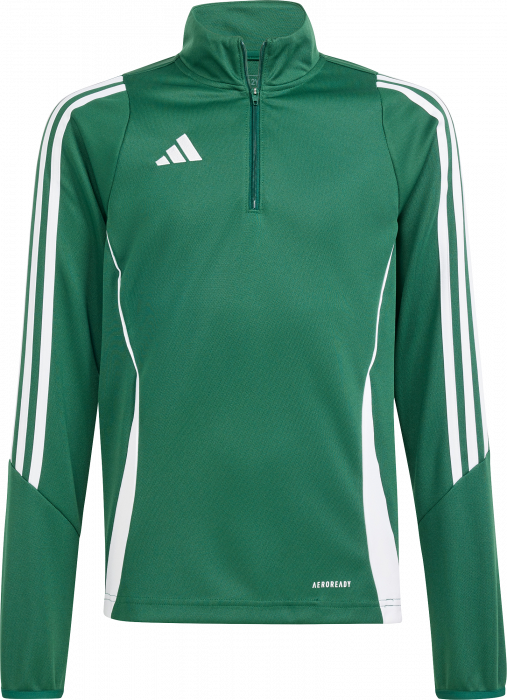 Adidas - Tiro 24 Training Top - Green Dark & branco