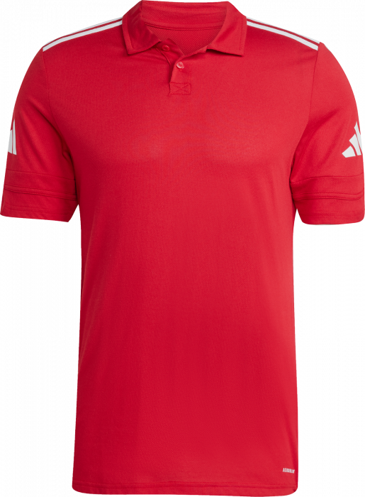 Adidas - Squadra 25 Pol - T Power Red & bianco
