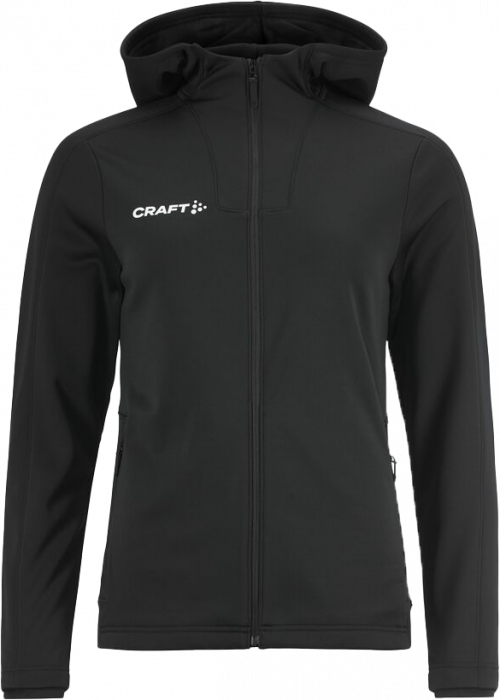 Craft - Evolve 2.0 Brushed Hood Jacket Women - Zwart