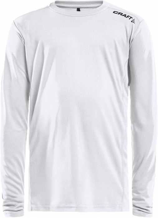 Craft - Rush Ls Tee Youth - Vit