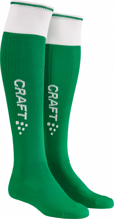 Craft - Progress 2.0 Contrast Sock - Team Green & vit