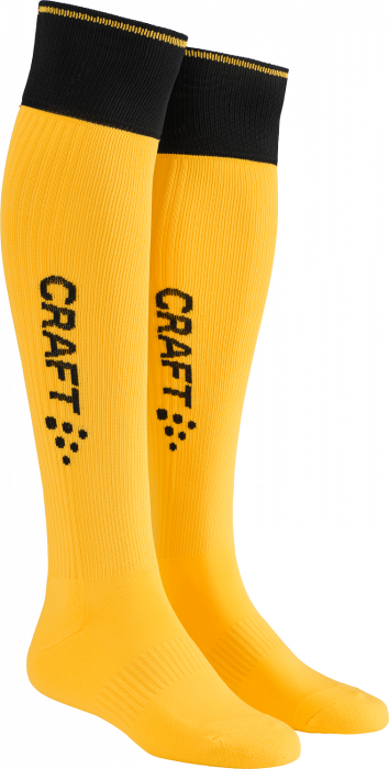 Craft - Progress 2.0 Contrast Sock - Sweden Yellow  & svart