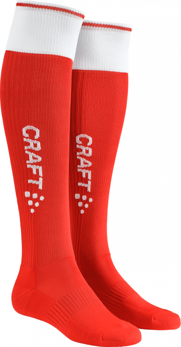 Craft - Progress 2.0 Contrast Sock - Bright Red & vit