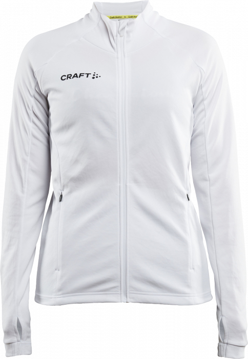 Craft - Evolve Shirt W. Zip Woman - Biały
