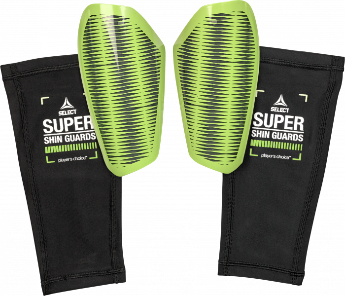 Select - Shin Guard Super V25 - Nero & verde