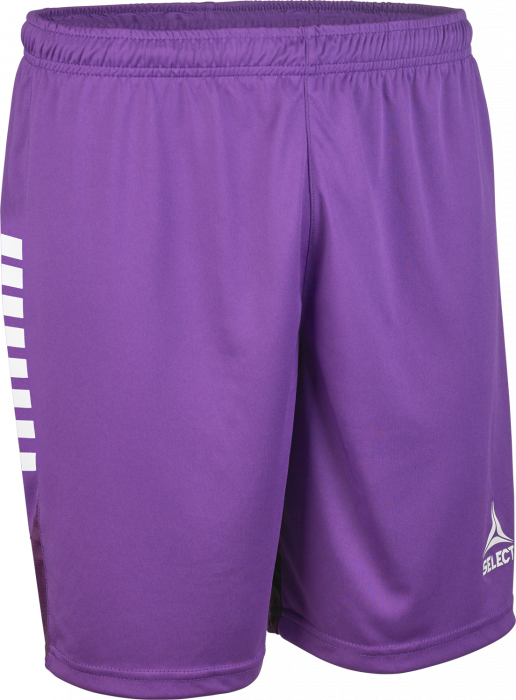 Select - Spain V25 Spillershorts - Violet & blanc