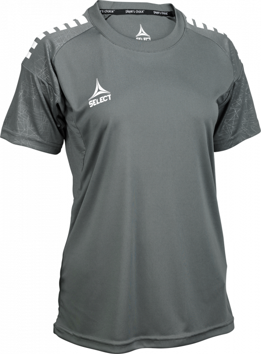 Select - Spain V25 Player Shirt S/s Women - Grå & vit